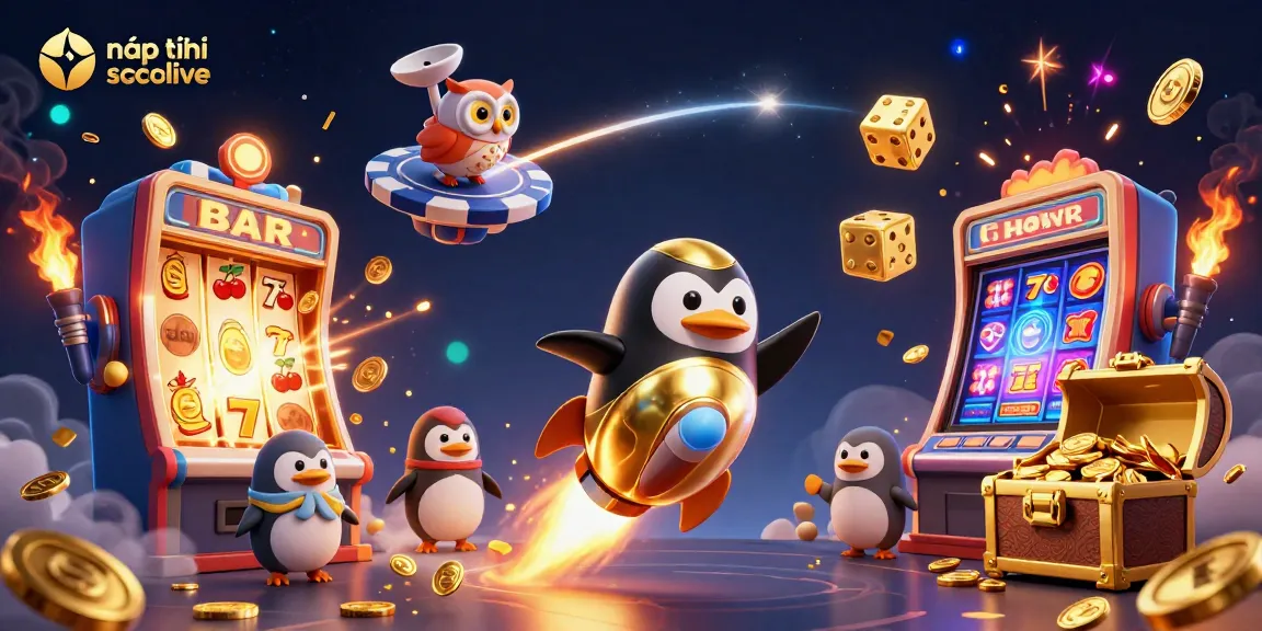 Engage with nạp tiền socolive in a dynamic casino adventure with golden coins and gaming elements!