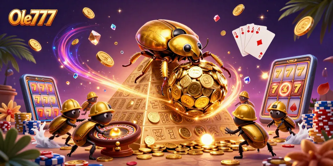 Experience exciting gameplay at Ole777 with vivid symbols and dynamic casino elements.
