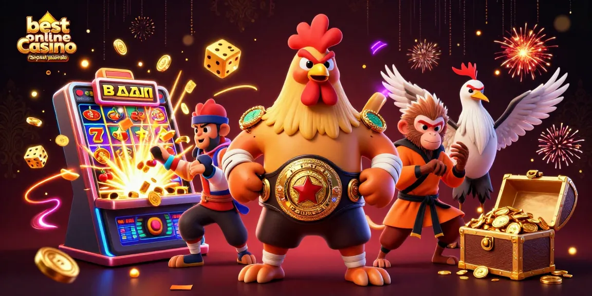 Experience the excitement at the best online casino fast payout australia with vibrant characters and dynamic game elements.