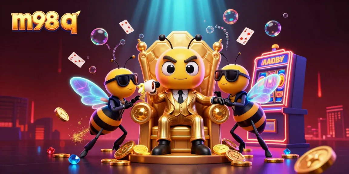 Engage in thrilling adventures as m98 q dazzles in a vibrant casino setting with lively characters and dynamic elements.