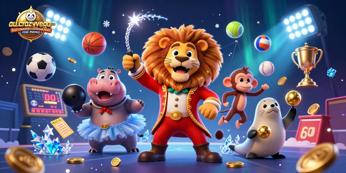 Enjoy real money gaming at au.crazyvegas.com best australian online casino real money with dynamic characters and sports elements